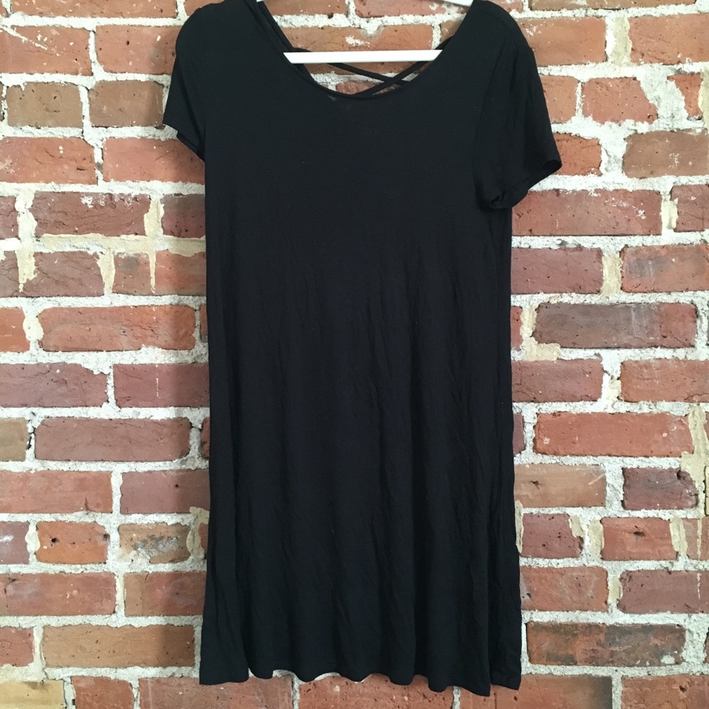 Black flowy dress from target